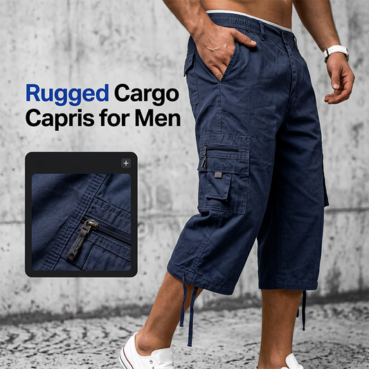 🏃‍♂️🌆 OFFRE LIMITÉE 50% DE RÉDUCTION! 💪Capri utilitaires durables – Solides, confortables & polyvalents – Conçus pour le travail et les week-ends.