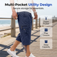 🏃‍♂️🌆 OFFRE LIMITÉE 50% DE RÉDUCTION! 💪Capri utilitaires durables – Solides, confortables & polyvalents – Conçus pour le travail et les week-ends.