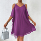 🍃🌸 OFFRE LIMITÉE 50% DE RÉDUCTION! 👗Robe polyvalente à encolure V et épaules dénudées – Douce et facile à porter – Du jour à la nuit sans effort.