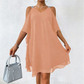 🍃🌸 OFFRE LIMITÉE 50% DE RÉDUCTION! 👗Robe polyvalente à encolure V et épaules dénudées – Douce et facile à porter – Du jour à la nuit sans effort.