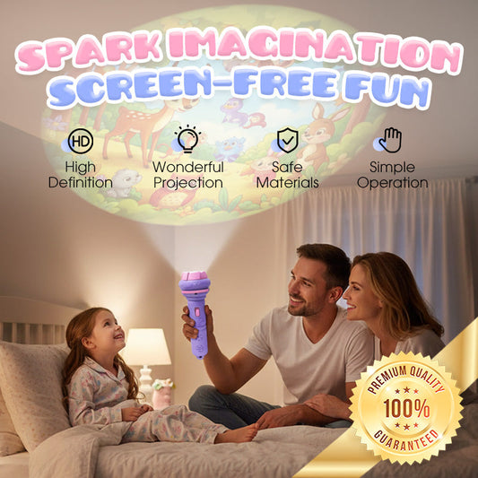 🧸🌌 -60% ! 📖Projecteur d'Histoires pour Enfants – Cartes Interchangeables & Stimulation de l'Imagination.