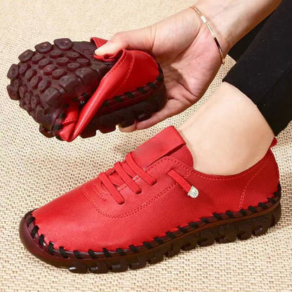 💨🌸 OFFRE LIMITÉE 50% DE RÉDUCTION! 🌿Chaussures plates à semelle souple – Légères & amortissantes – Idéales pour le travail, les courses et les voyages.