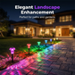 ✨🌸 OFFRE LIMITÉE 50% DE RÉDUCTION! 🌙Lampes solaires pour allées – Lueur chaude & design élégant – Créez une ambiance de jardin magique. 中文