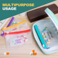 💊🛒 -50% ! 🗂️Organisateur de Médicaments A8 Étanche – 14 Grandes Pochettes Zippées, Code Couleur & Design Discret.