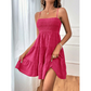 🌼☀️ -50% ! 👗Robe mini smockée – Aérée & ludique.