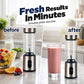 🥤 60% DE RÉDUCTION! ⚡ Blender Électrique Portable – Puissant, compact & rechargeable – Parfait pour smoothies, shakes et jus en déplacement 🏃‍♀️