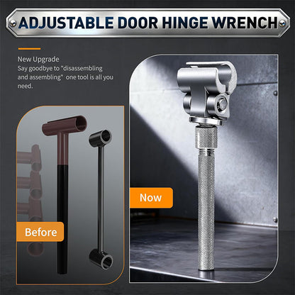 🔧🛒 -50% ! 🚪Clé Universelle Réglable pour Charnières – Construction Robuste, Poignée Ergonomique & Facile à Utiliser.