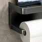 🧻📦 OFFRE LIMITÉE 50% DE RÉDUCTION! 🛁Porte-papier toilette mural – Étagère de rangement & sans fouillis – Gardez votre salle de bain ordonnée.