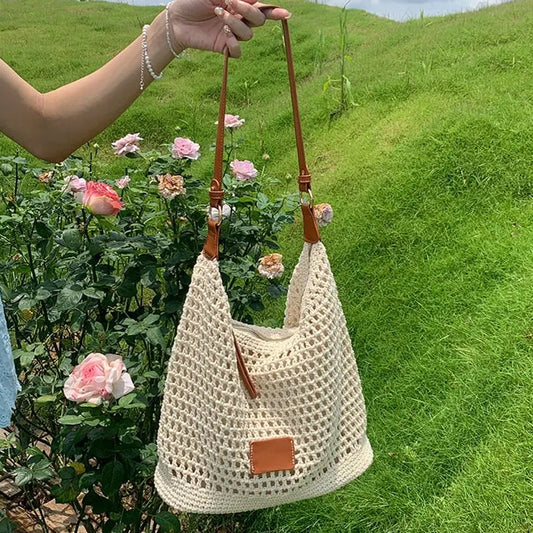 👜🏖️ -50% ! 🌞Sac d'été spacieux – Grand & léger.