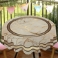 🍽️🛒 -50% ! 🧻 Nappe Imprimée Marbre Imperméable – Polyester, Anti-Taches & Anti-Eau pour Salle à Manger & Terrasse