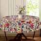 🌸🍽️ -50% ! 🏡 Nappe à Motifs Floraux Rétro – Plusieurs Tailles, Facile d’Entretien & Protection des Surfaces