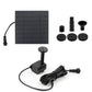 💧🛒 -50% ! 🌿Ensemble de Pompe à Fontaine Solaire Extérieure pour Jardin