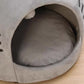 🐱🛏️ -50% ! 🏠Lit-Tente 2-en-1 pour Animal – Tissu Doux, Design Dôme & Balle Interactive.