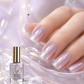 💅🛒 -50% ! 🌸Fortifiant à Ongles Effet Miroir Lilas – Finition Aurora Glacée, Séchage Rapide & Longue Durée