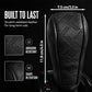 🚘✨ -50% ! 🪡 Cache Pommeau de Levier de Vitesse Respirant Universel – Cuir PU & Éponge, Perforation Laser & Protection Tri-Couche.