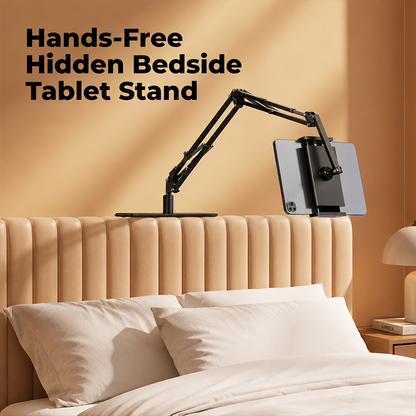 🛏️📱 -50% ! 🧼Support Magnétique pour Tablette de Chevet avec Socle Dissimulé dans le Matelas