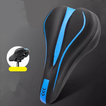 🚴‍♂️💨 -60% ! 🧘Housse de Selle Vélo en Silicone – Confort 3 Couches, Antidérapante & Impérméable