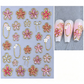 💅🛍️ -50% ! 🌸Stickers Ongles Fleurs 5D