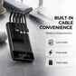 ⚡🔌 -50% ! 📲 Batterie Externe Portable 30 000 mAh avec 4 Câbles Intégrés – Lithium Polymère, Affichage Numérique & Ultra-Fine.