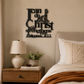 🖼️🛒 -50% ! 🖤Décoration Murale en Métal Noir Moderne – Découpe Laser, Anti-Rouille & Design Inspirant