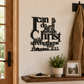 🖼️🛒 -50% ! 🖤Décoration Murale en Métal Noir Moderne – Découpe Laser, Anti-Rouille & Design Inspirant