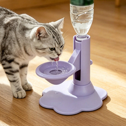 🐱🛒 -50% ! 💧Fontaine à Eau pour Chat à Hauteur Réglable – 650 ml, Remplissage Automatique & Anti-Éclaboussures