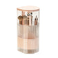 💄🌟 -50% ! 🎨Organisateur de Pinceaux Maquillage Anti-Poussière – PET + ABS – Ouverture Presse-Soulever & Compartiments Multiples pour Coiffeuse