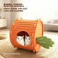 🐱🛒 -50% ! 🥕Nid Douillet pour Chat en Forme de Carotte – Feutre Premium, Confort Semi-Fermé & Usage 3-en-1.