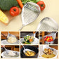🍳🛒 -50% ! 🥄Écumoire en Inox Qualité Alimentaire – Égouttage Rapide, Manche Long & Polyvalente