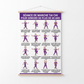 🧘☯️ -60% ! 📜Affiche d'Exercices de Tai Chi pour Seniors – 16 Mouvements Illustrés, Version Marche ou Chaise.
