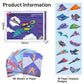 ✈️🛒 -60% ! 🎨 Kit d'Avions en Papier Créatifs DIY pour Enfants – 16 Modèles, Pliage Facile & Papier Premium.
