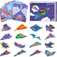 ✈️🛒 -60% ! 🎨 Kit d'Avions en Papier Créatifs DIY pour Enfants – 16 Modèles, Pliage Facile & Papier Premium.