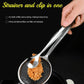 🍴🛒 -50% ! 🥄Pince Alimentaire 2-en-1 en Inox – Passoire Fine, Poignée Ergonomique & Facile à Nettoyer