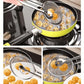 🍴🛒 -50% ! 🥄Pince Alimentaire 2-en-1 en Inox – Passoire Fine, Poignée Ergonomique & Facile à Nettoyer
