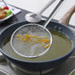 🍴🛒 -50% ! 🥄Pince Alimentaire 2-en-1 en Inox – Passoire Fine, Poignée Ergonomique & Facile à Nettoyer