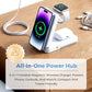 ⚡🛒 -50% ! 📱Support de Recharge Magnétique Pliable 3-en-1 – Alignement Magnétique, Design Compact & Veilleuse Intégrée.