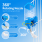 🐦🛒 -50% ! 💧Distributeur d’Eau Automatique pour Oiseaux – Anti-Fuite, Rotation 360° & Buse Inox