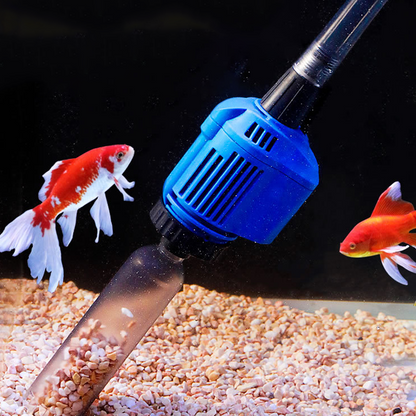 🐠🛒 -50% ! 💧Changeur d’Eau & Nettoyeur de Filtre d’Aquarium – Aspiration Électrique, Filtration Intégrée & Durable
