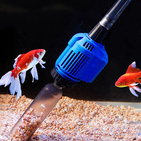 🐠🛒 -50% ! 💧Changeur d’Eau & Nettoyeur de Filtre d’Aquarium – Aspiration Électrique, Filtration Intégrée & Durable