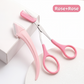 ✂️🛒 -50% ! 💄Ciseaux à Sourcils avec Peigne – Acier Inoxydable, Design Ergonomique & Précision Maximale