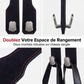 🚗🛒 -50% ! 🪝Crochets Multifonctions pour Appuie-Tête de Voiture – Cuir Premium, Charge Lourde & Installation Rapide