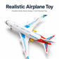 🎁🛍️ -50% ! ✈️ Avion Modèle Électrique – Sons Réalistes, Lumières LED & Détection d'Obstacles.