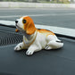 🐕🎮 -60% ! 🎁Figurine Chien Hochet pour Tableau de Bord – Mouvement Automatique, Peluche Premium & 7 Races au Choix