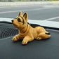 🐕🎮 -60% ! 🎁Figurine Chien Hochet pour Tableau de Bord – Mouvement Automatique, Peluche Premium & 7 Races au Choix