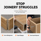 🪥🔩 -50% ! 📐 Serre-Joint d'Angle pour Menuiserie – Installation à Une Main, Précision 18mm & PLA Résistant.