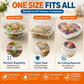 🍱💥 -60% ! 🥣Couvercles Élastiques Jetables pour Bols Alimentaires – Étanches, Adaptables & Conservation Fraîcheur