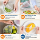 🍱💥 -60% ! 🥣Couvercles Élastiques Jetables pour Bols Alimentaires – Étanches, Adaptables & Conservation Fraîcheur