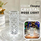 💎🌹 Achetez-en 2 = Livraison Gratuite ! 🔮 Lampe en Cristal Tactile – 16 Couleurs RVB, Contrôle Tactile & Rechargeable USB.