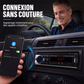 🎵🚗 -50% ! 📻 Autoradio Bluetooth 5.0 – Audio Sans Perte, Double USB & Appels Mains Libres.