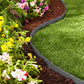 🌿🏡 Bordure de Jardin Flexible Sans Creusement (Rouleau 10m + 30 Piquets) – Délimitation Nette Pelouse, Pose Facile et Résistance Intempéries
